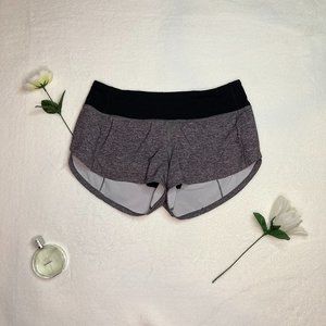 Lululemon Heather Grey Speed Shorts